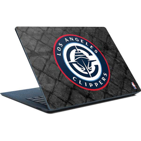 NBA Los Angeles Clippers Black Rust Surface Laptop Skin